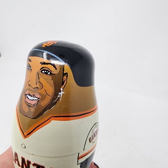 Barry Bonds SF Giants Pirates Devils Russian Nesting Dolls Babooshkah 2003 Read - Picture 12 of 14